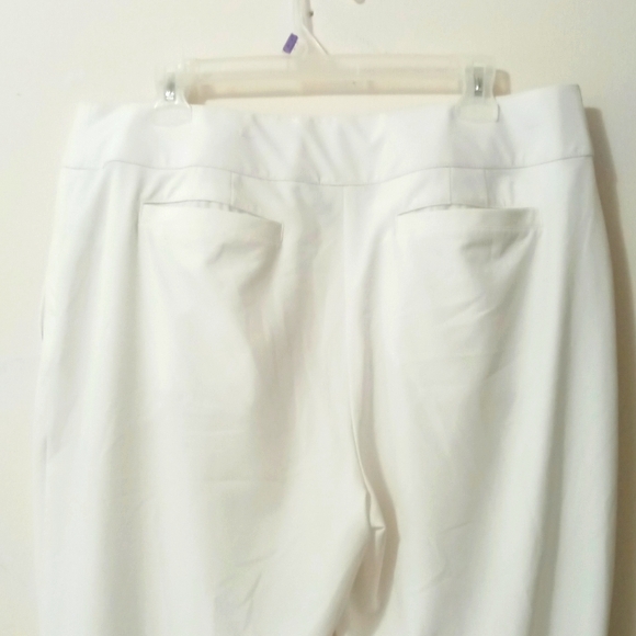 Zenrrgy Golf Women's Capri Pants White 88%polyester,12%spandex - Picture 6 of 9